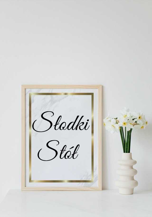 Słodki stół wzór 1