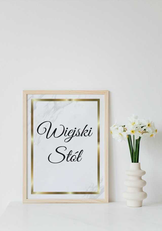 Wiejski stół wzór 1