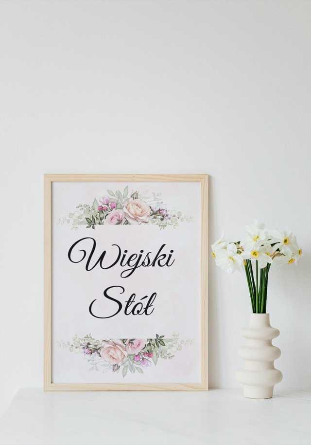 Wiejski stół wzór 11