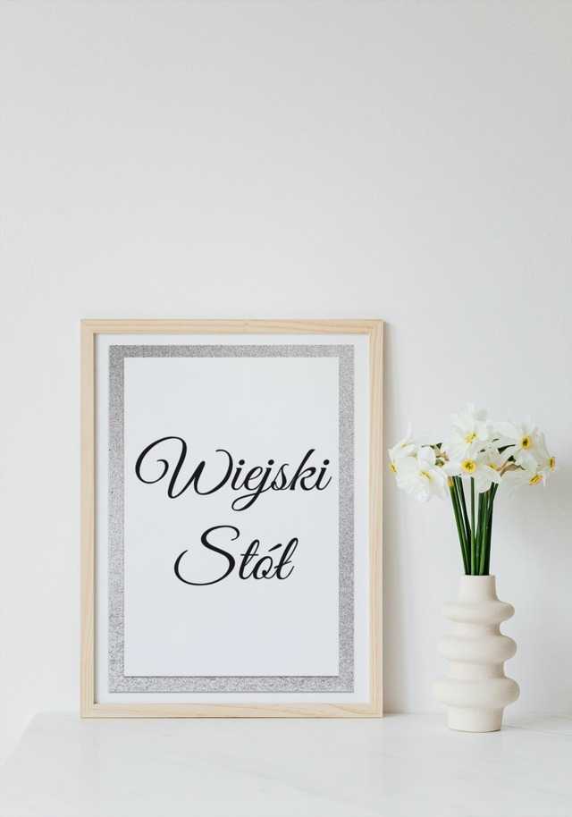 Wiejski stół wzór 18