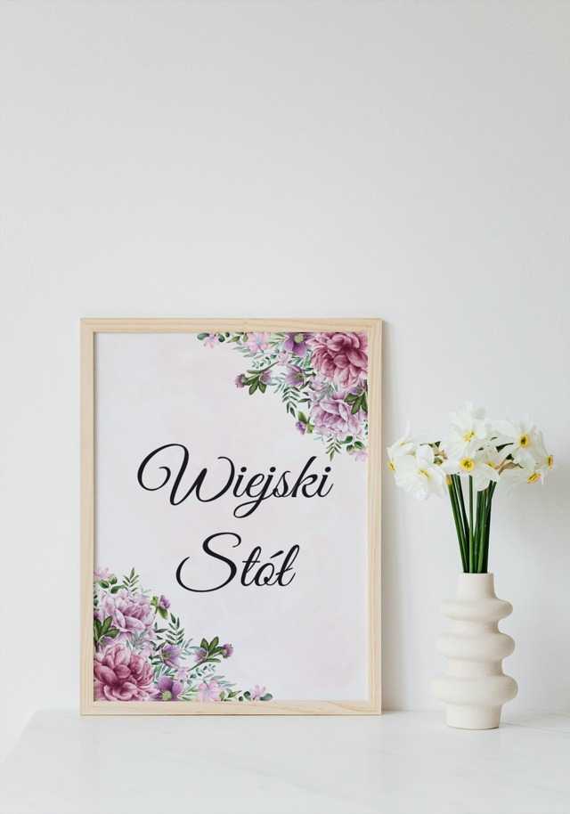 Wiejski stół wzór 22