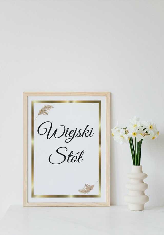 Wiejski stół wzór 23