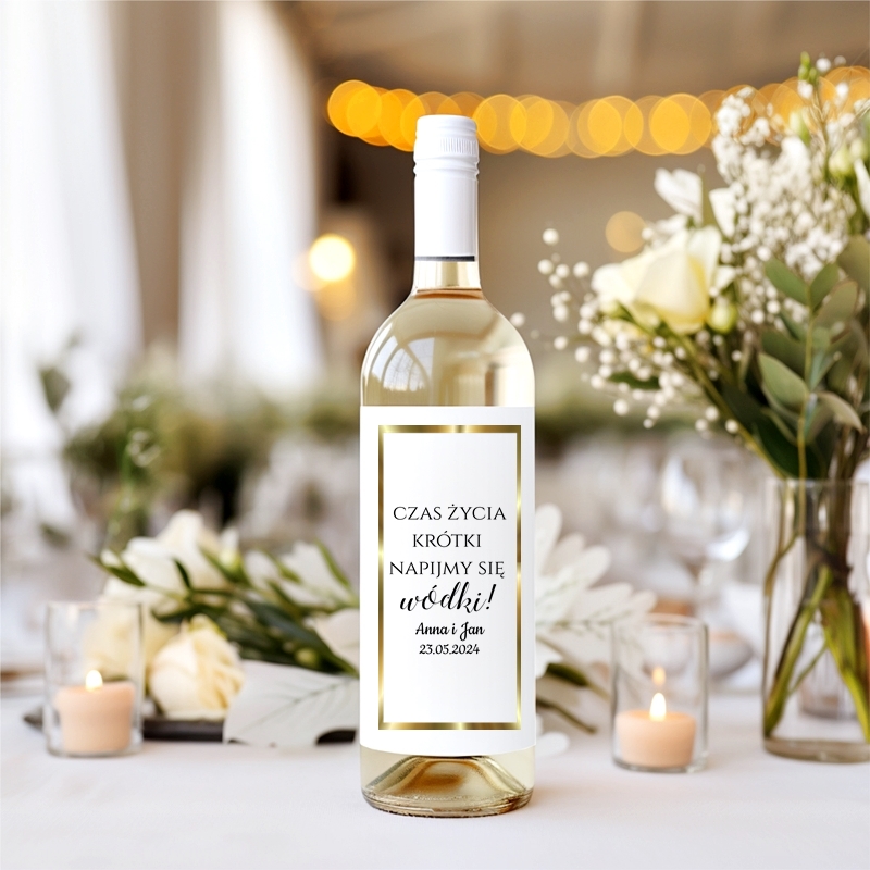 Naklejka na butelkę 500 ml N36