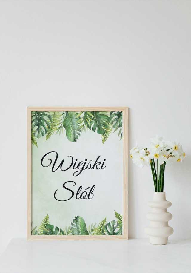 Wiejski stół wzór 4