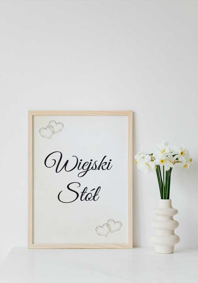 Wiejski stół wzór 5
