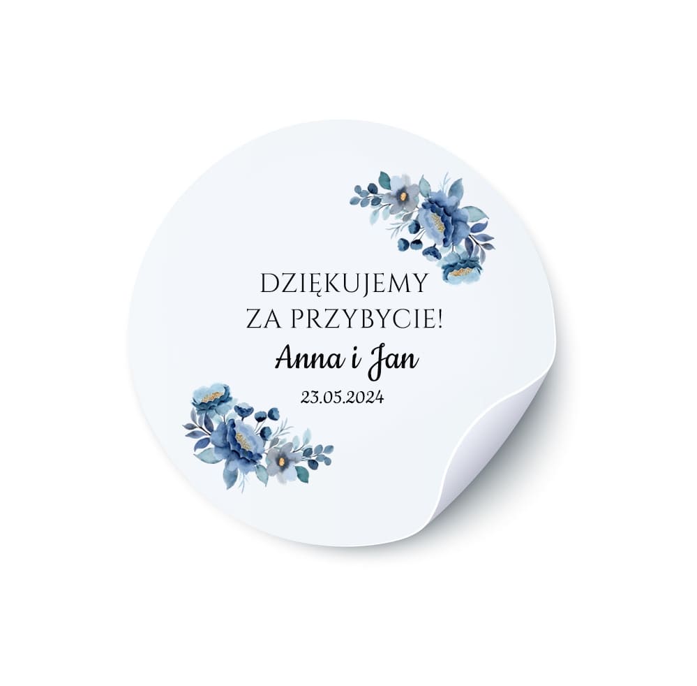 Naklejka okrągła na słoiczek N11