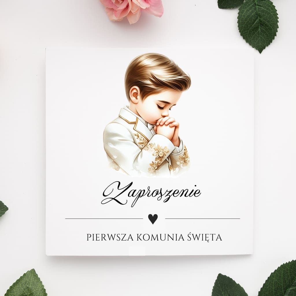 ZAPROSZENIE NA KOMUNIĘ ŚW. ZK22
