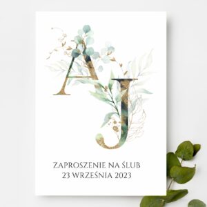 Zaproszenia jednokartkowe