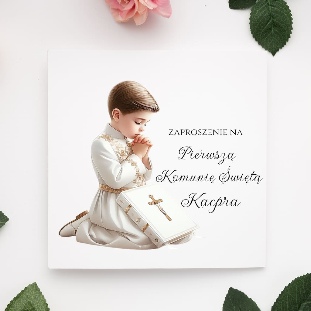 ZAPROSZENIE NA KOMUNIĘ ŚW. ZK16