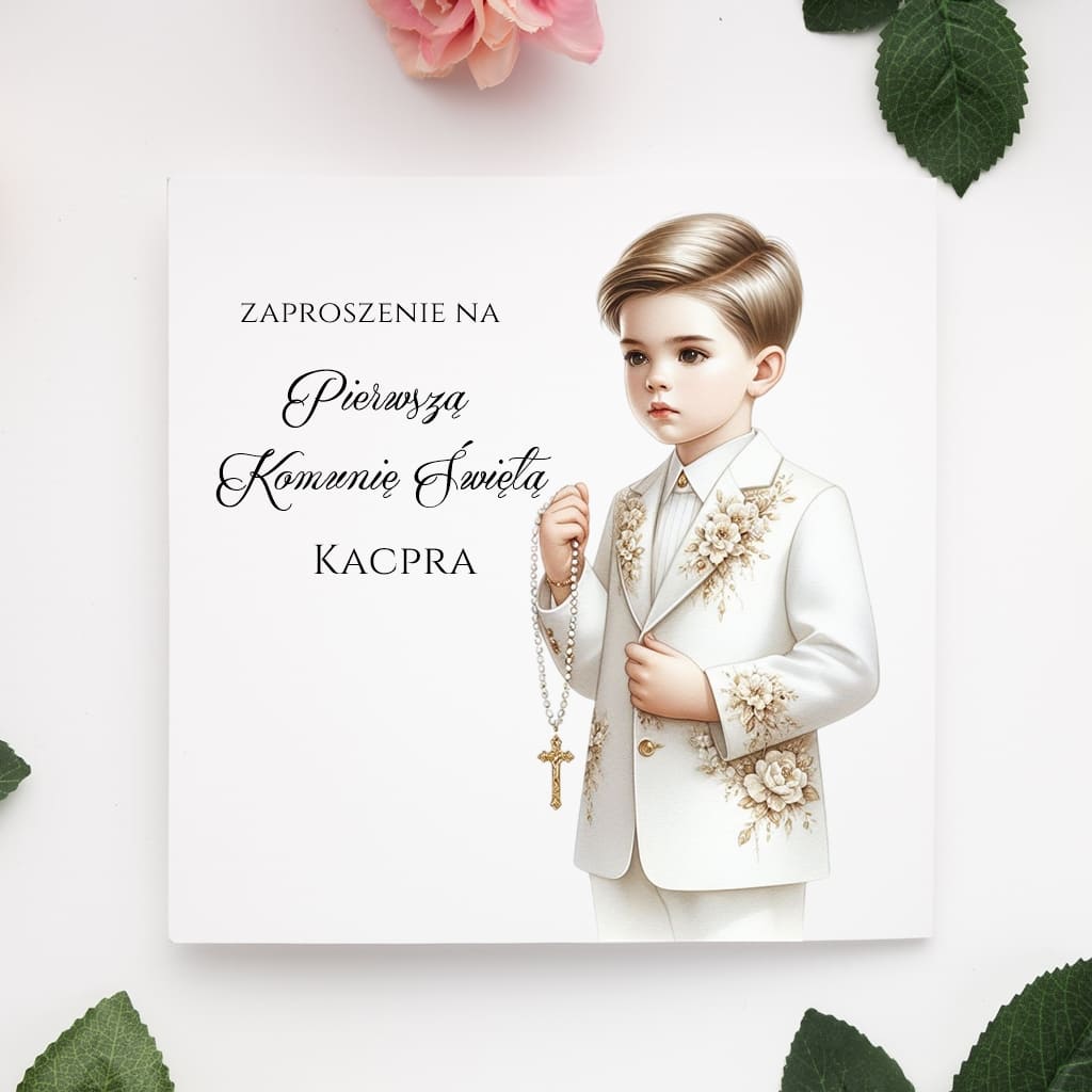 ZAPROSZENIE NA KOMUNIĘ ŚW. ZK18