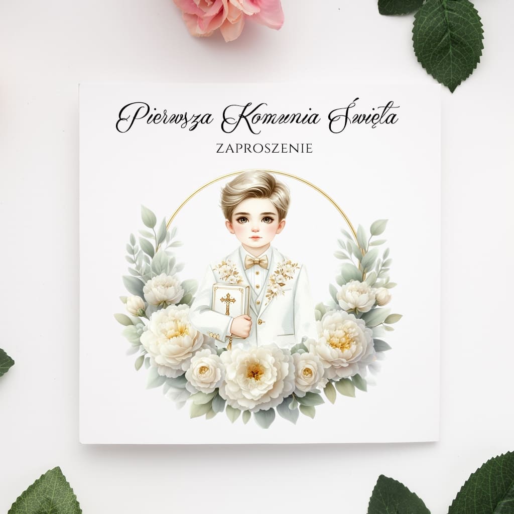 ZAPROSZENIE NA KOMUNIĘ ŚW. ZK19