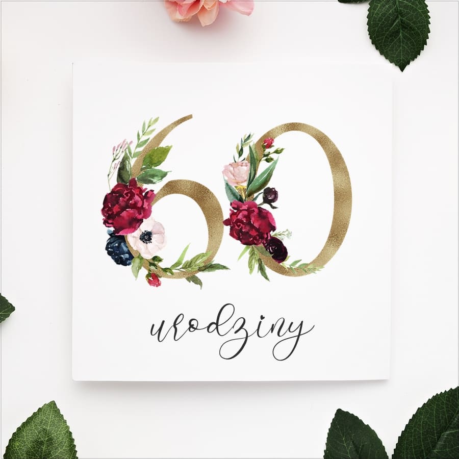 Zaproszenia składane wzór U11