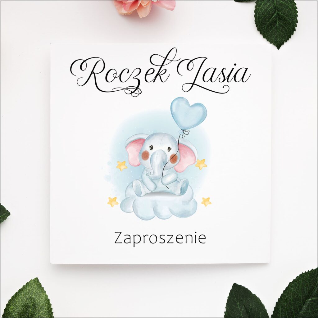 Zaproszenia Roczek R4