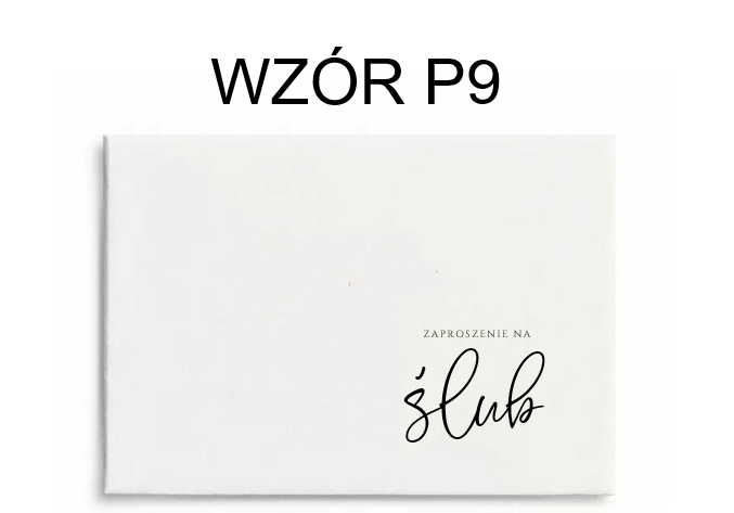 Zaproszenia folderowe F1 – wzór