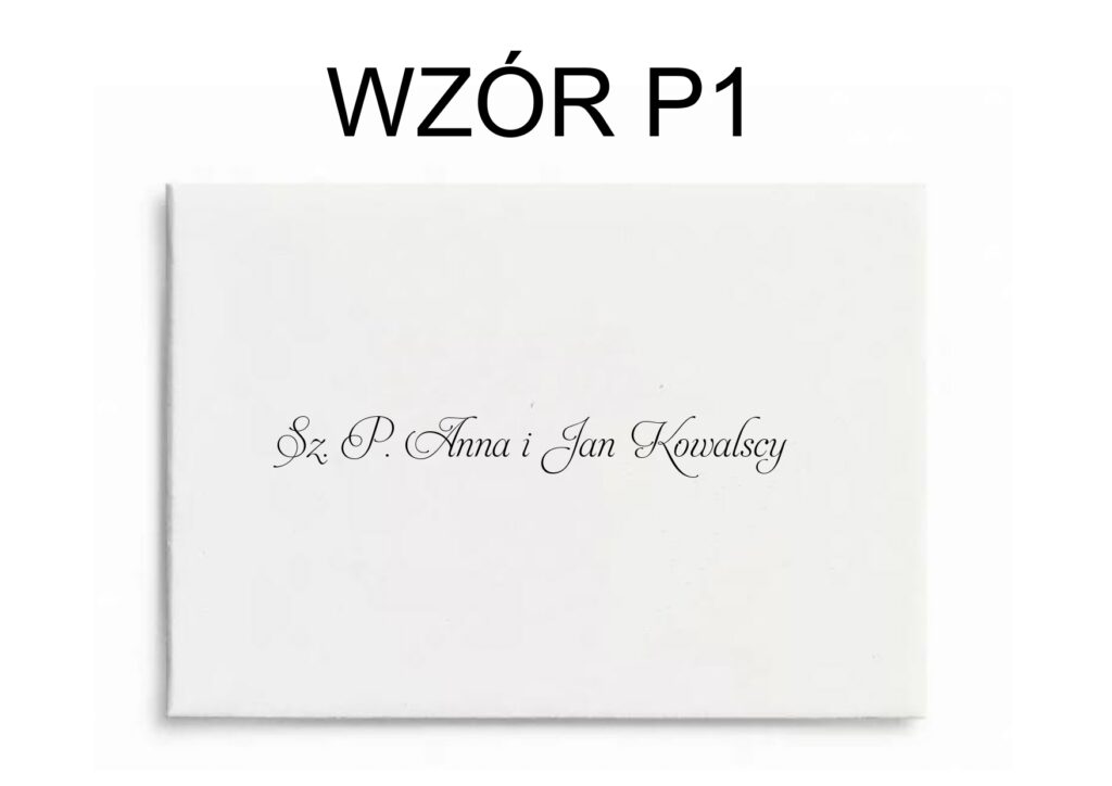 Zaproszenia folderowe F1 – wzór