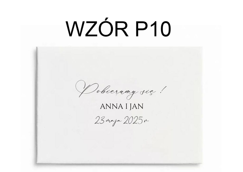 Zaproszenia folderowe F1 – wzór