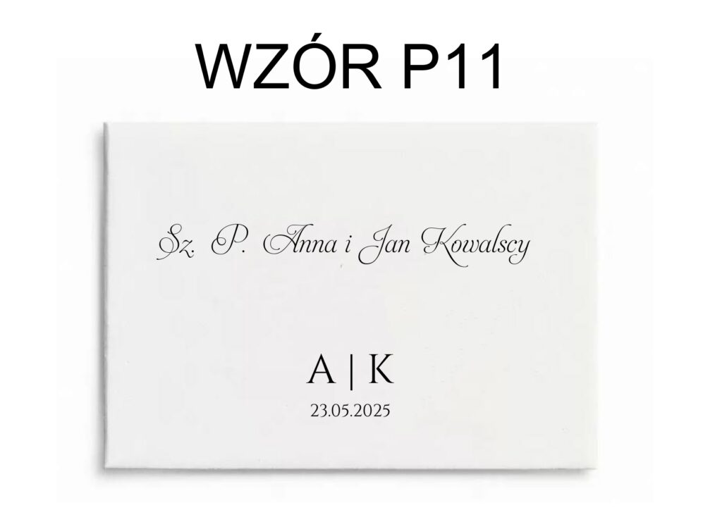 Zaproszenia folderowe F1 – wzór
