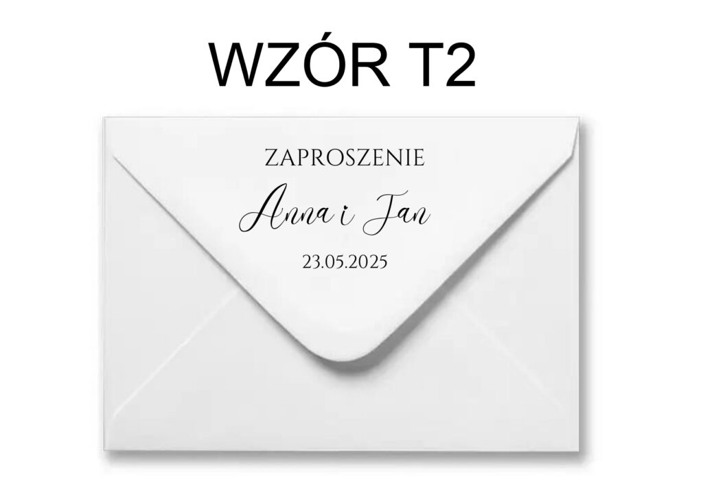Zaproszenia folderowe F1 – wzór