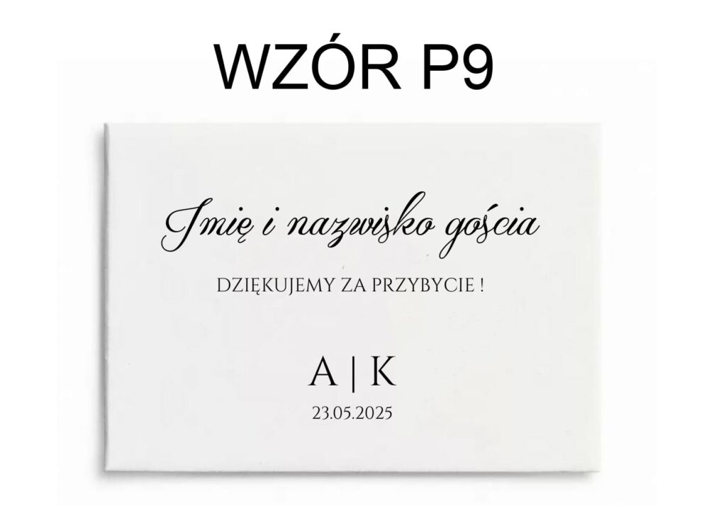 Koperta na zdrapkę Ciemny Beż – wzór