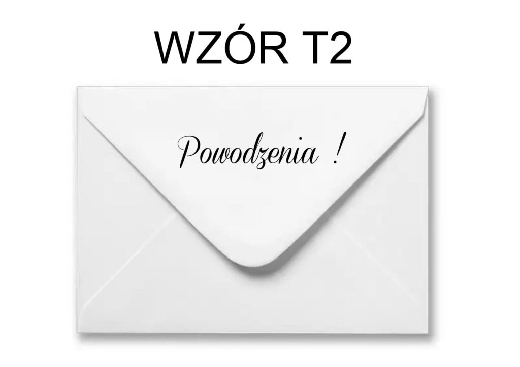 Koperta na zdrapkę Ciemny Beż – wzór