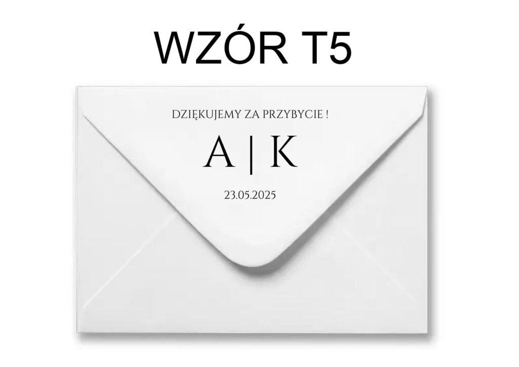 Koperta na zdrapkę Ciemny Beż – wzór