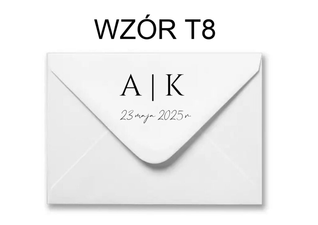 Koperta na zdrapkę Ciemny Beż – wzór