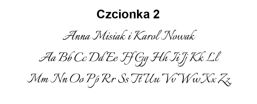 Zaproszenia folderowe F1 – wzór