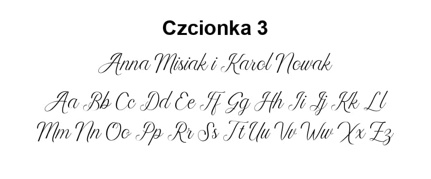 Zaproszenia folderowe F1 – wzór