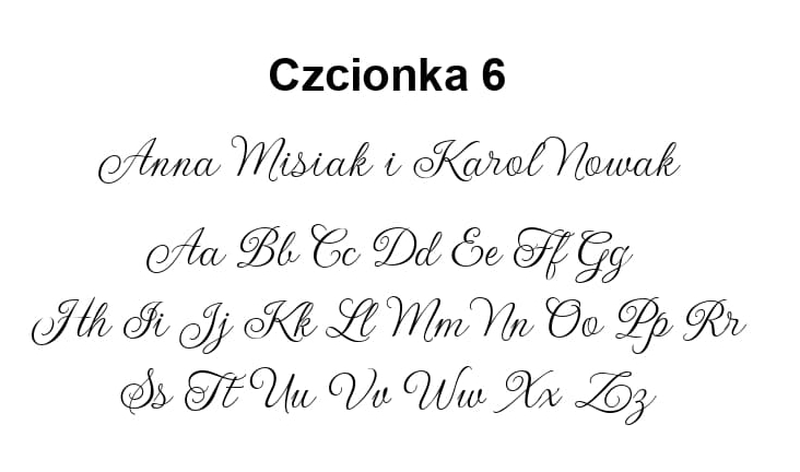 Zaproszenia folderowe F1 – wzór
