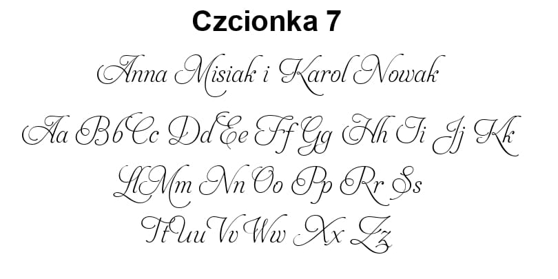 Zaproszenia folderowe F1 – wzór