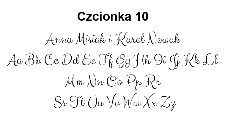 Zaproszenia folderowe F1 – wzór