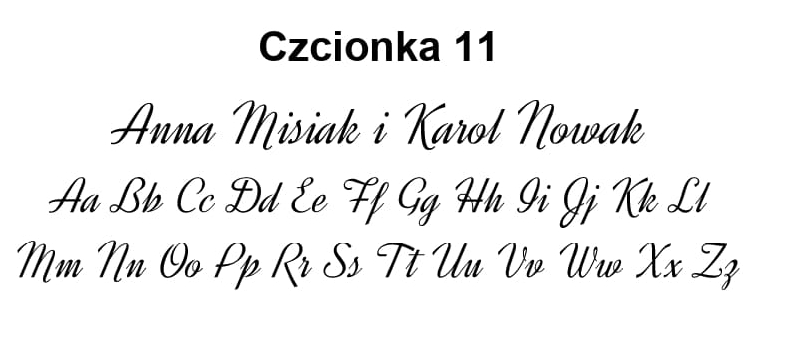Zaproszenia folderowe F1 – wzór