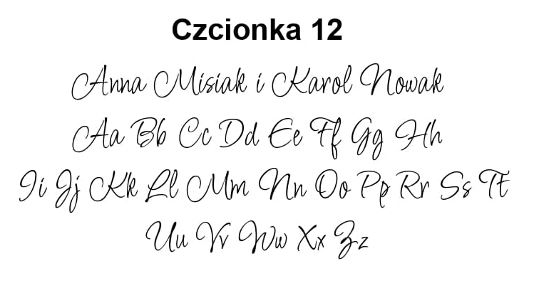 Zaproszenia folderowe F1 – wzór