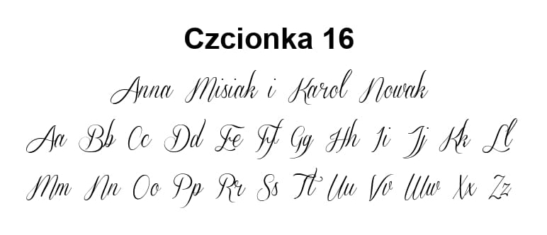 Zaproszenia folderowe F1 – wzór