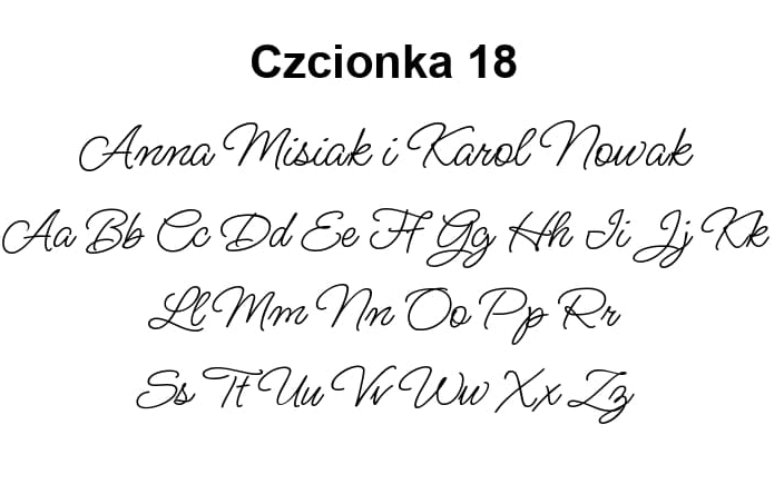 Zaproszenia folderowe F1 – wzór