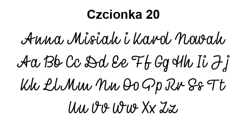 Zaproszenia folderowe F1 – wzór