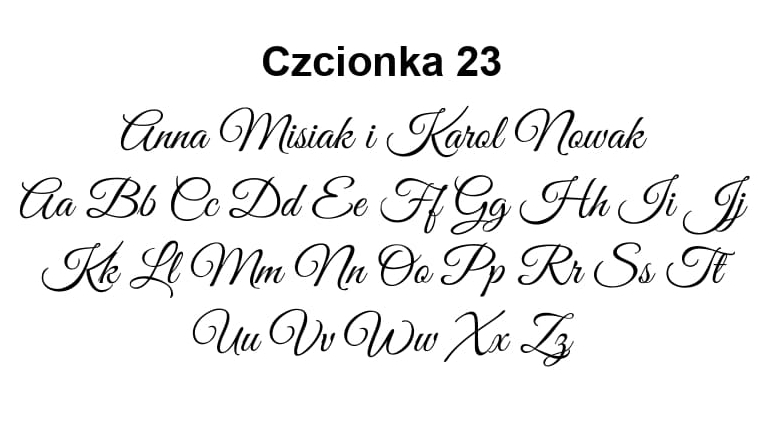 Zaproszenia folderowe F1 – wzór