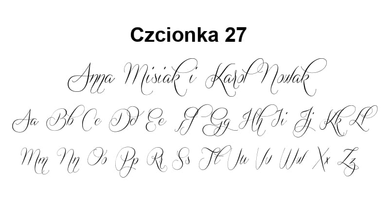 Zaproszenia folderowe F1 – wzór