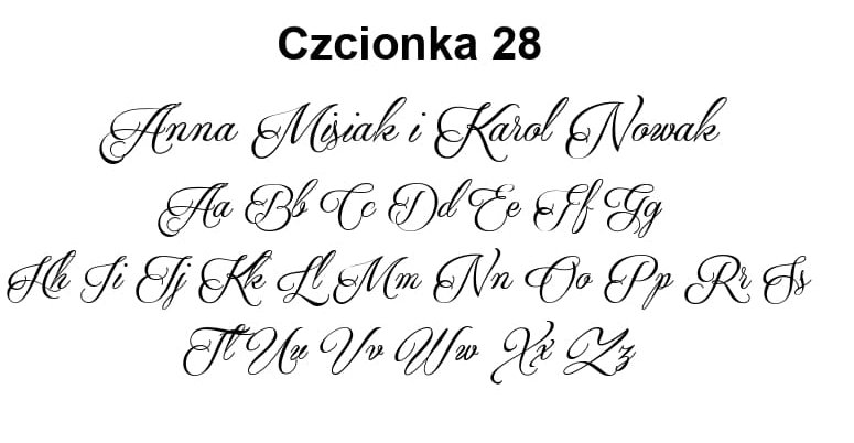 Zaproszenia folderowe F1 – wzór