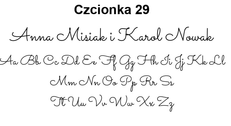 Zaproszenia folderowe F1 – wzór