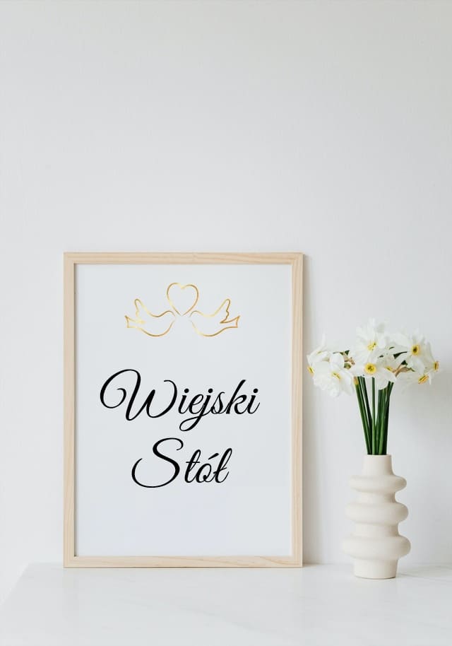 Wiejski stół wzór 24