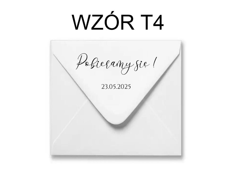 Zaproszenia składane wzór 101 – wzór