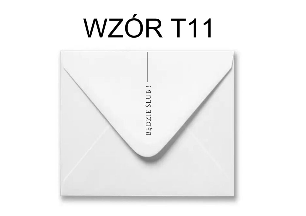 Zaproszenia składane wzór 101 – wzór