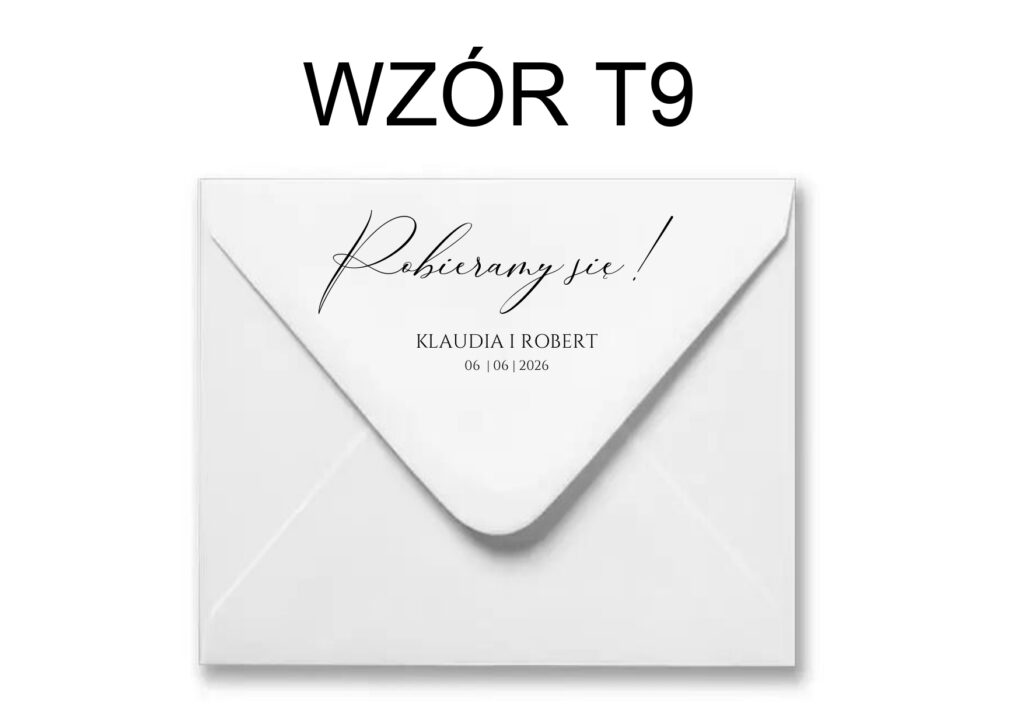 Zaproszenia składane wzór 101 – wzór