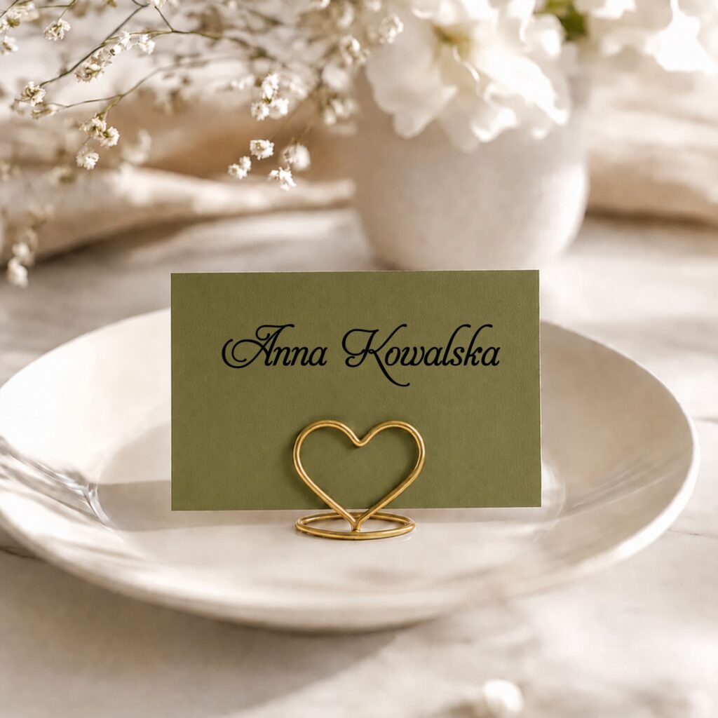 Winietka jednokartkowa Olive