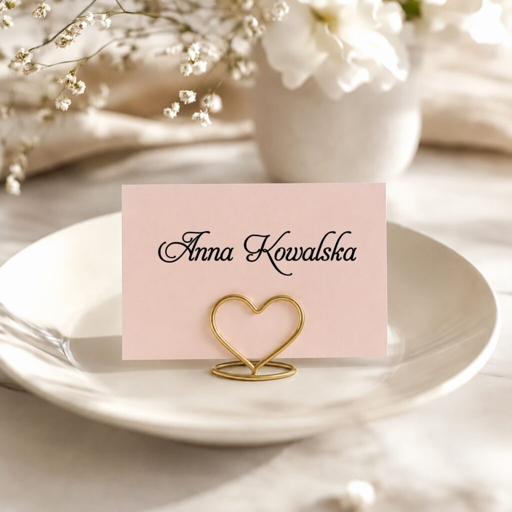 Winietka jednokartkowa Pink